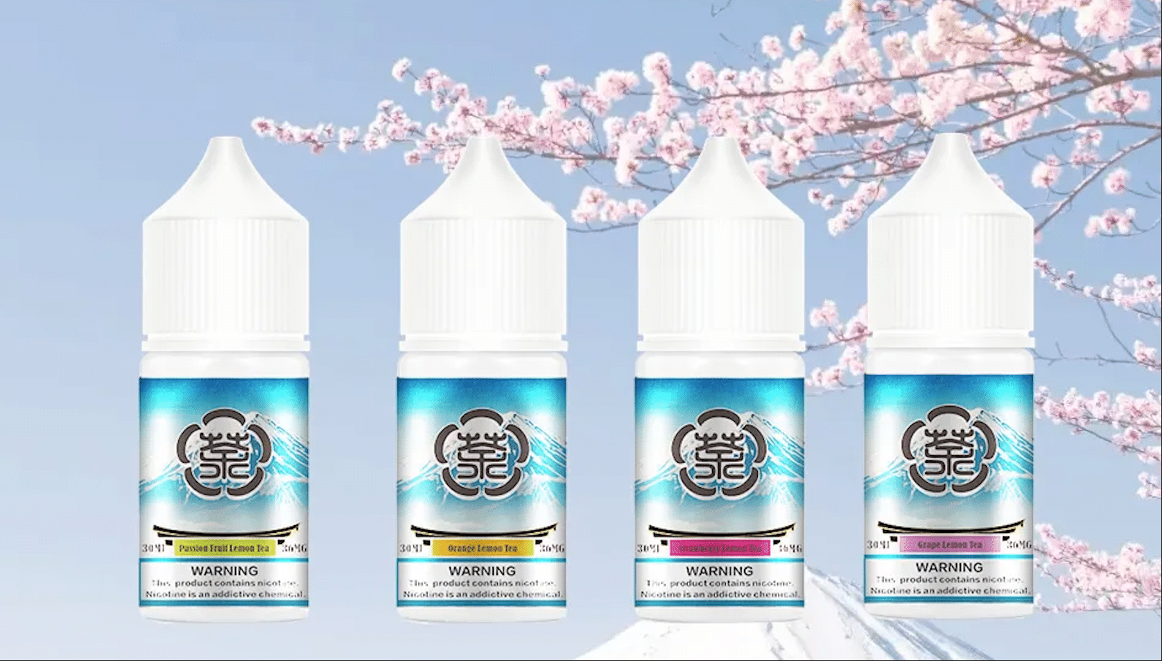 Mount Fuji 富士山煙油30ML/35MG｜果香冰爽高還原｜丁鹽煙油｜買五送一